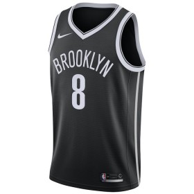 NBA Mænd Trøje Brooklyn Nets Patty Mills 8 2022-23 Nike Icon Edition Sort Swingman